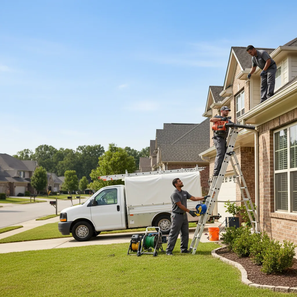 Home Gutter Service in Levering, MI near me